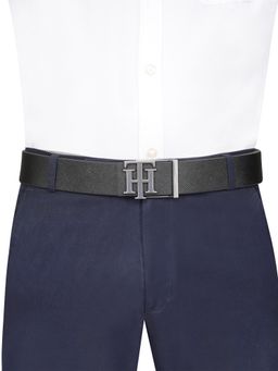 Tommy Hilfiger - Mens Leather Reversible Belt Arslev - Black & Tan