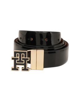 Tommy Hilfiger - Womens Leather Reversible Belt Fionn - Black & Tan
