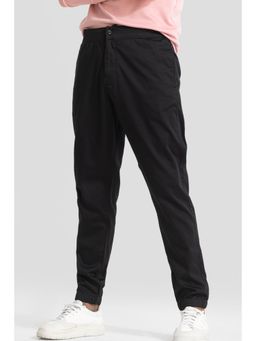 Snitch - Men Black Solid Joggers