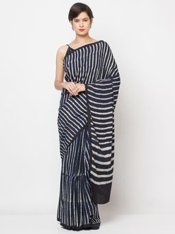 Fabindia - Viscose Modal Printed Saree Without Blouse