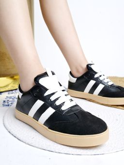 Shoetopia - Black Smart Casual Shoes For Girls
