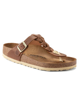 Birkenstock - Gizeh Brown Regular Womens Sliders