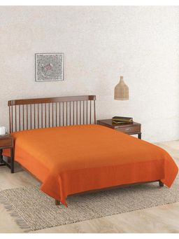 Fabindia - Orange Azig Cotton Double Bed Cover