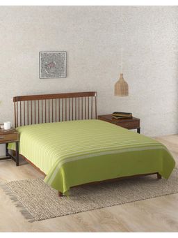 Fabindia - Green Krisha Cotton Double Bed Cover