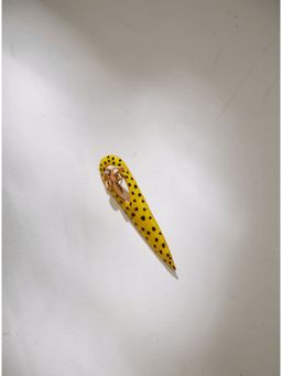 Outhouse - Gavi Spicule Yellow Kaybug Earrings