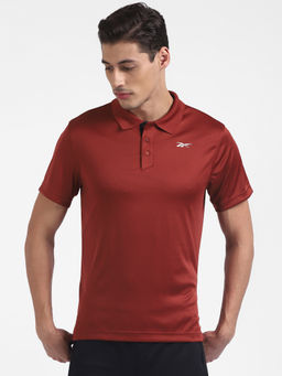 Reebok - Fnd Vector Polo Red Training Polo T-shirt