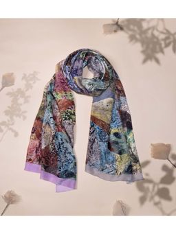 UNALLUME BY NISHA - Urban Noir Silk Scarf