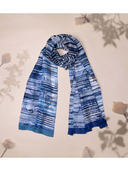 UNALLUME BY NISHA - Blossom Burst Silk Scarf