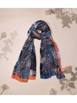 UNALLUME BY NISHA - Orchid Dreams Silk Scarf