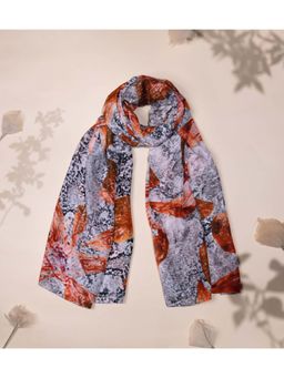 UNALLUME BY NISHA - Orchid Serenity Silk Scarf