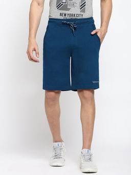 Van Heusen Innerwear - Athleisure Men Smart Tech & Easy Stain Release Knit Shorts - Deep Ocean