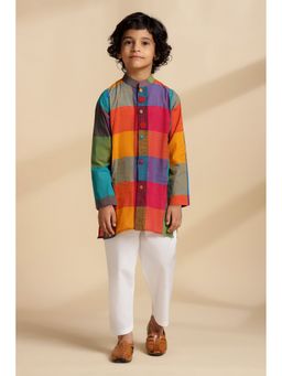 The Cotton Staple - Pea Kurta and Pant