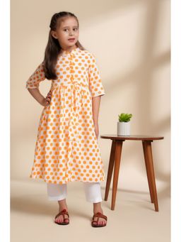 The Cotton Staple - Vintage Cape Kurta and Pant