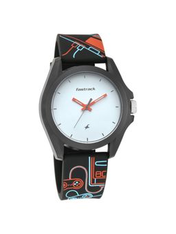 Fastrack - 68011PP01 White Dial Analog Watch for Unisex