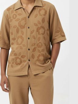 Doodlage - Florique Floral Beige Shirt