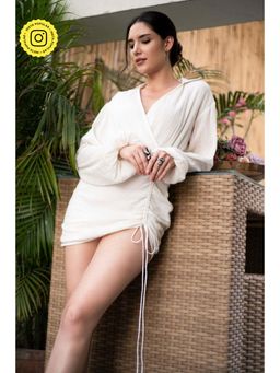 IT GIRL - Head Over Heels White Mini Dress