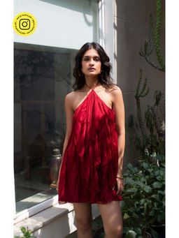 IT GIRL - Red Katherine Mini Dress