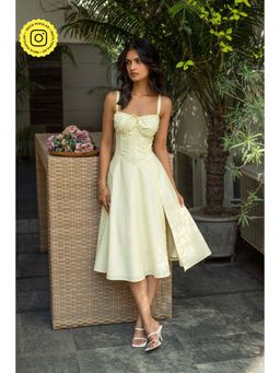IT GIRL - Yellow Summer Yellow Dress
