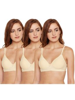 Bodycare - Pack of 3 Premium Padded Bra In Skin Colour
