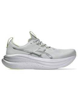 ASICS - Men Grey GEL-NIMBUS 28 PLATINUM Running Shoes