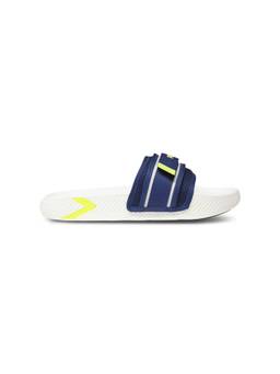 Puma - Softridepro Leadpuff Navy Blue Slip On Sliders