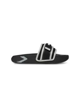 Puma - Softridepro Leadpuff Black Slip On Sliders