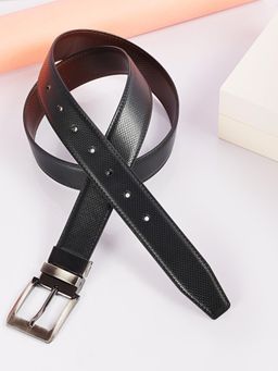 ZEVORA - Men Reversible Belt-Black