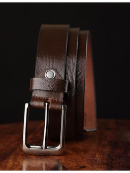 ZEVORA - Men Casual Belt-Brown
