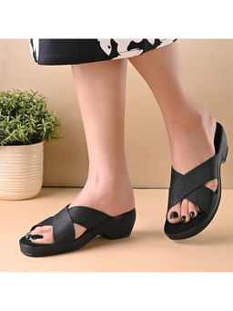 Valentino - Women Cross Strap Wedge Sandals
