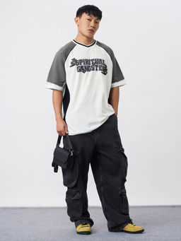 The Souled Store - Men White Typography T-Shirt