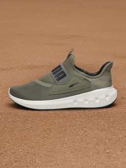 Puma - Unisex Green Softride Carson Hands-free Sliptech Walking Shoes