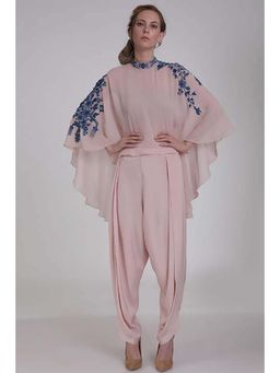 CHHAYA MEHROTRA - Bridget Pink Cape with Pant
