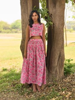 Notch Above - Juno Floral Skirt Set