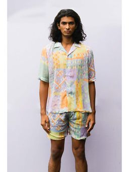 Nirmooha - Multi-Geo Printed Shirt and Short