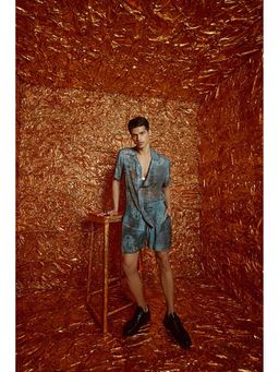 Nirmooha - Blue Shirt with Short