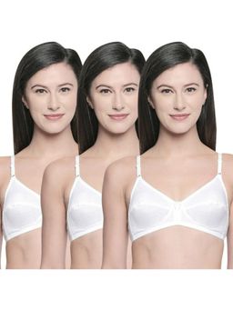 Bodycare - Perfect Coverage Bra-Pack Of 3 - White