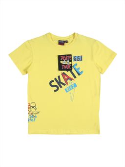 Gini & Jony - Boys Yellow T-shirts