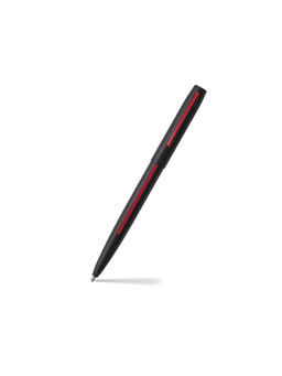 Fisher Space - Non-Reflective Conservation Cap-O-Matic Ballpoint Pen - Matte Black And Red