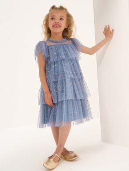 ANGEL & ROCKET - Star Mesh Dress