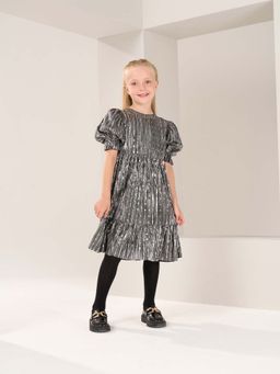 ANGEL & ROCKET - Plisse Sequin Dress
