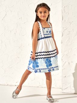 ANGEL & ROCKET - Print Rik Rak Sundress