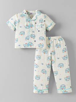 Hopscotch - All Over Print Shirt And Pajama T-Shirt And Pajama