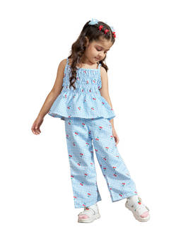 Hopscotch - Cherry Gingham Pant Set