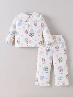 Hopscotch - Kitten Collared T-Shirt And Pajama