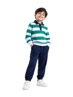 Hopscotch - Cotton Striped Joggers Set