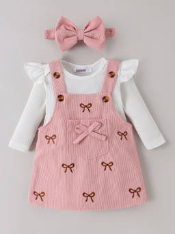 Hopscotch - Textured Blouse And Casual Dress