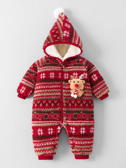 Hopscotch - Reindeer Applique Romper