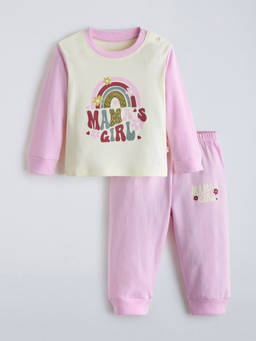 Hopscotch - Cotton Typography Joggers Set