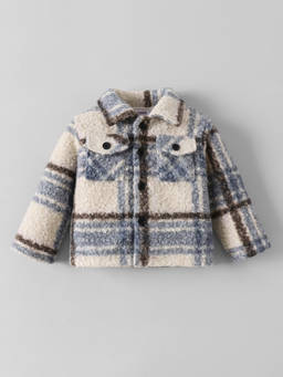Hopscotch - Plaid Fleece Jacket
