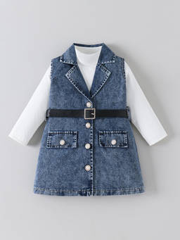 Hopscotch - Denim Casual Dress